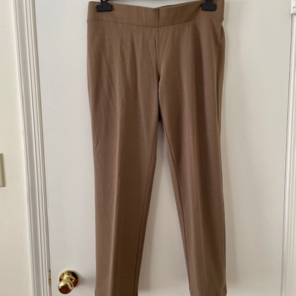 Soft Brown M Petite Knit Pants - J.Jill - Picture 2 of 4